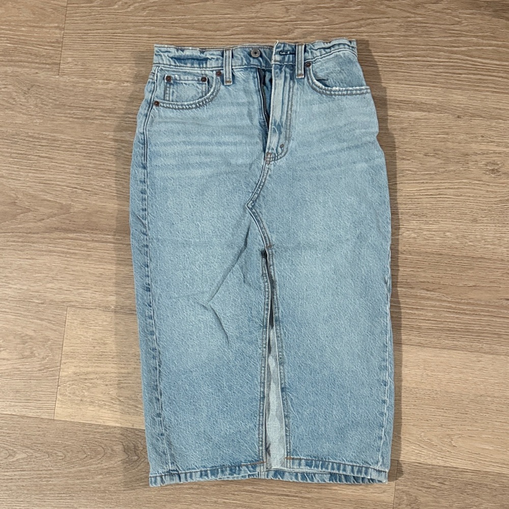 Abercrombie & Fitch Light Blue Straight Leg Jeans